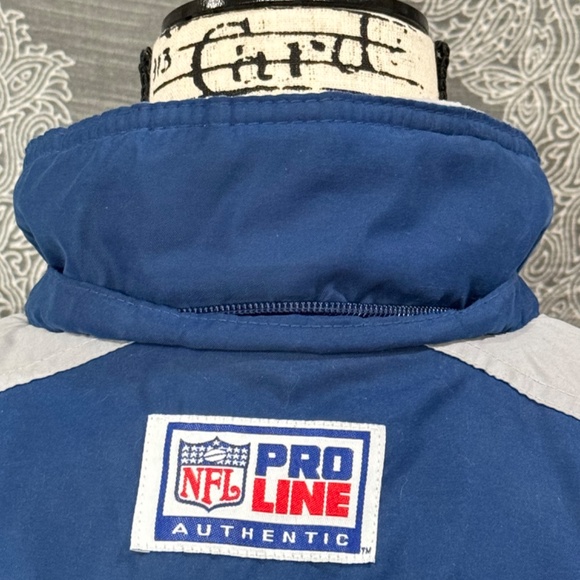 Vintage Pro Line Authentic Reebok Dallas Cowboys Jacket Size Large - Picture 11 of 12